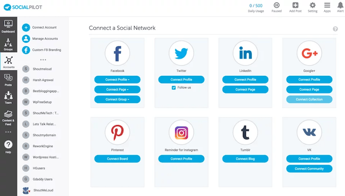 Social Media Scheduling Tools